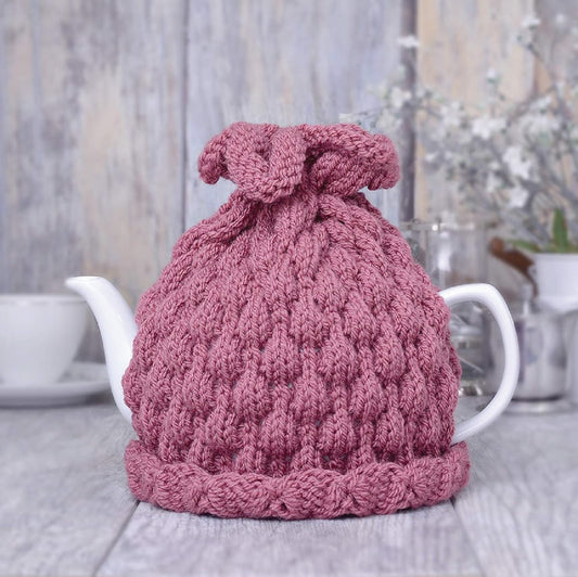 Knitted teapot cozy