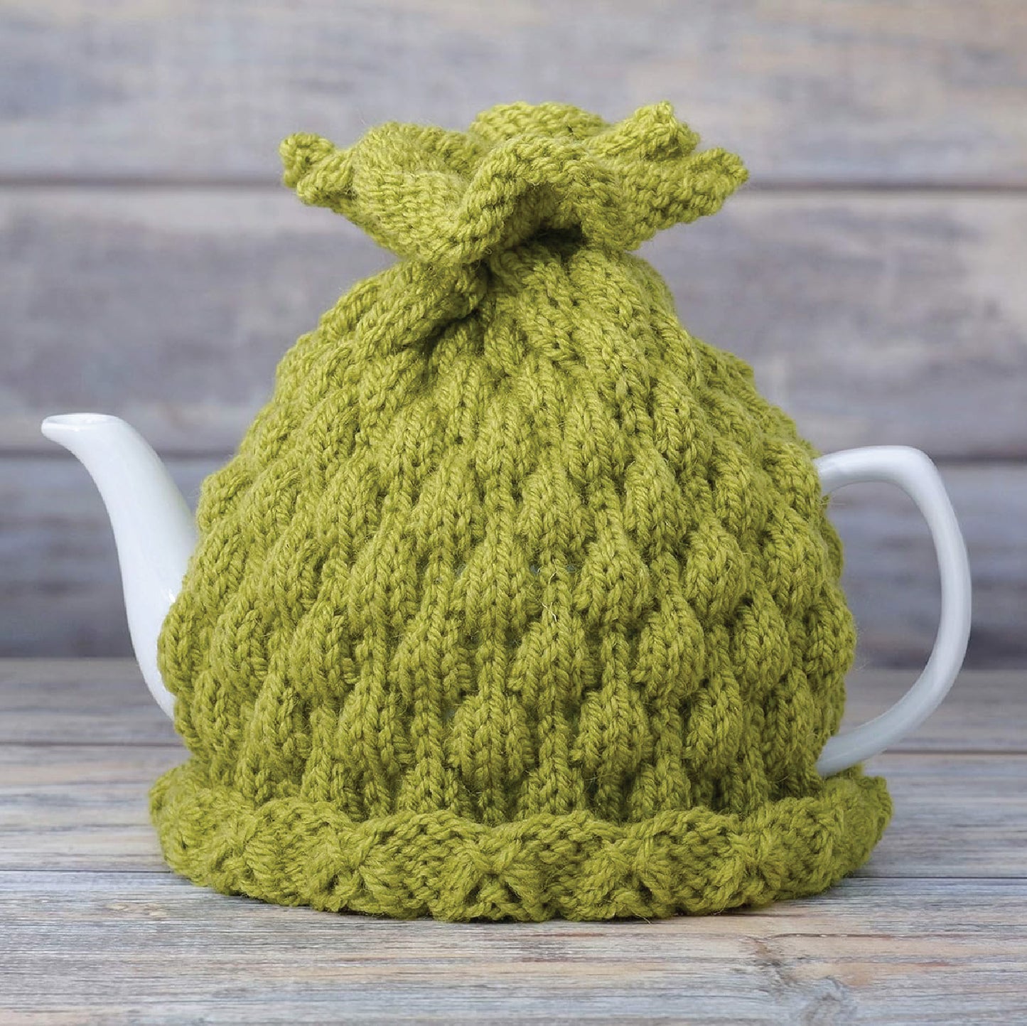 Knitted teapot cozy