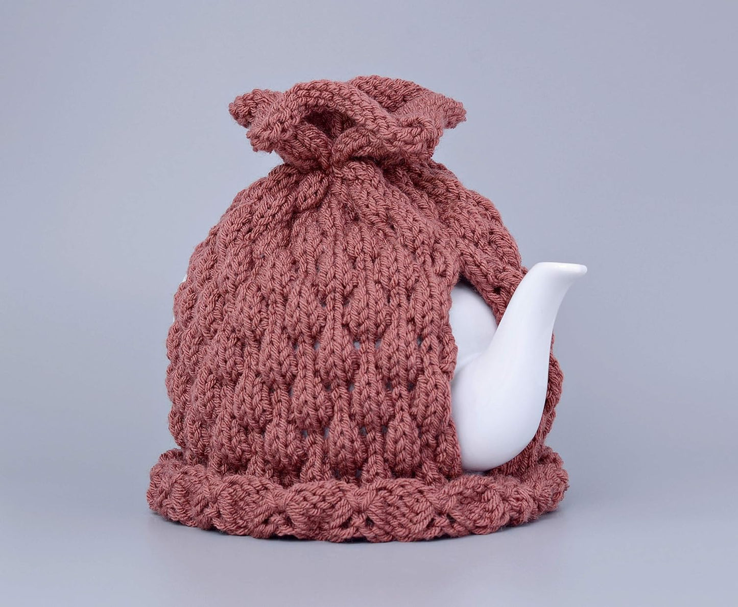 Knitted teapot cozy