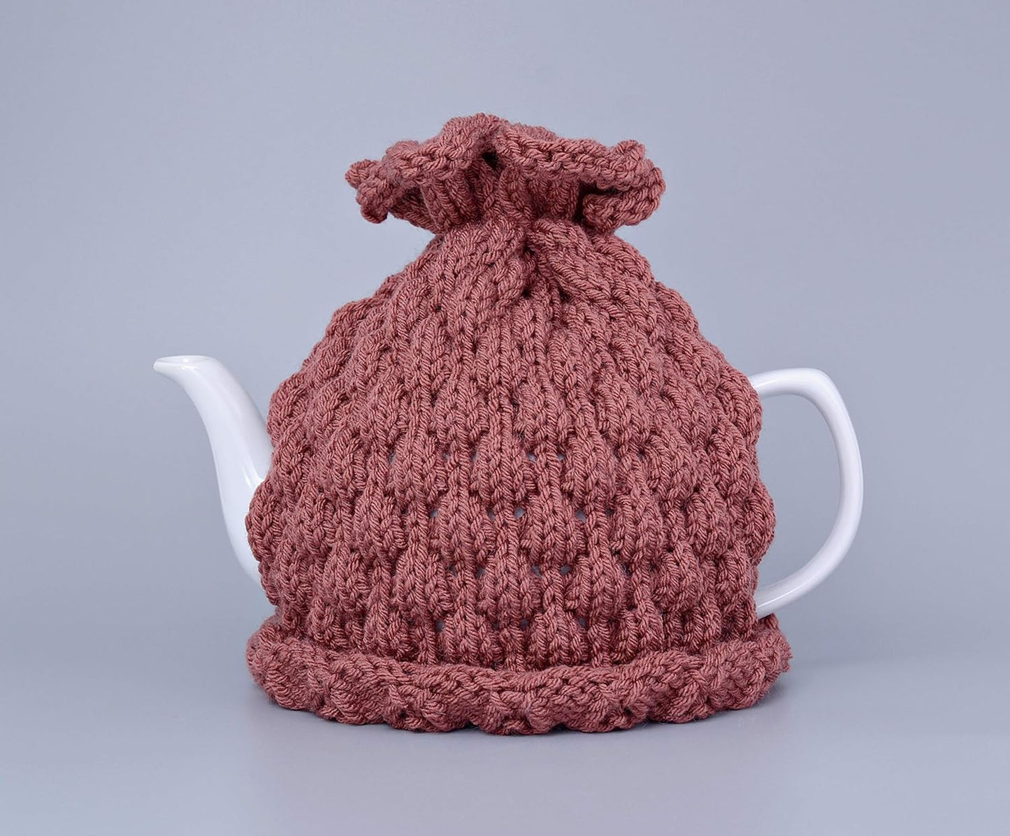 Knitted teapot cozy