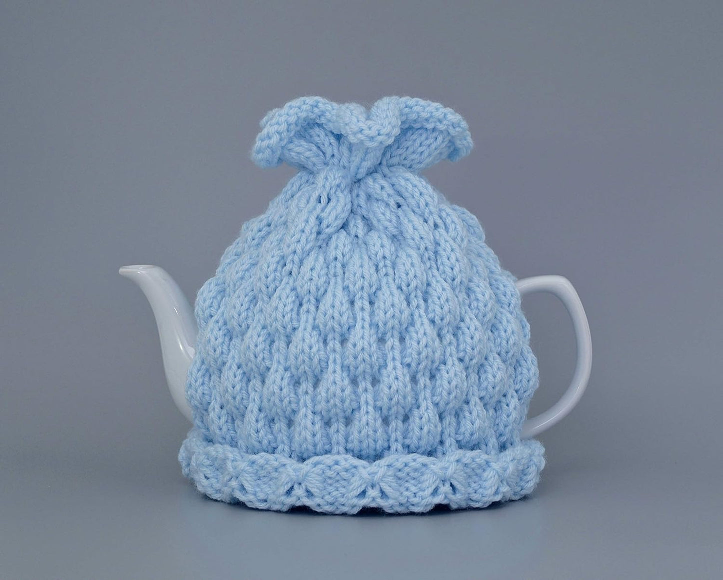 Knitted teapot cozy