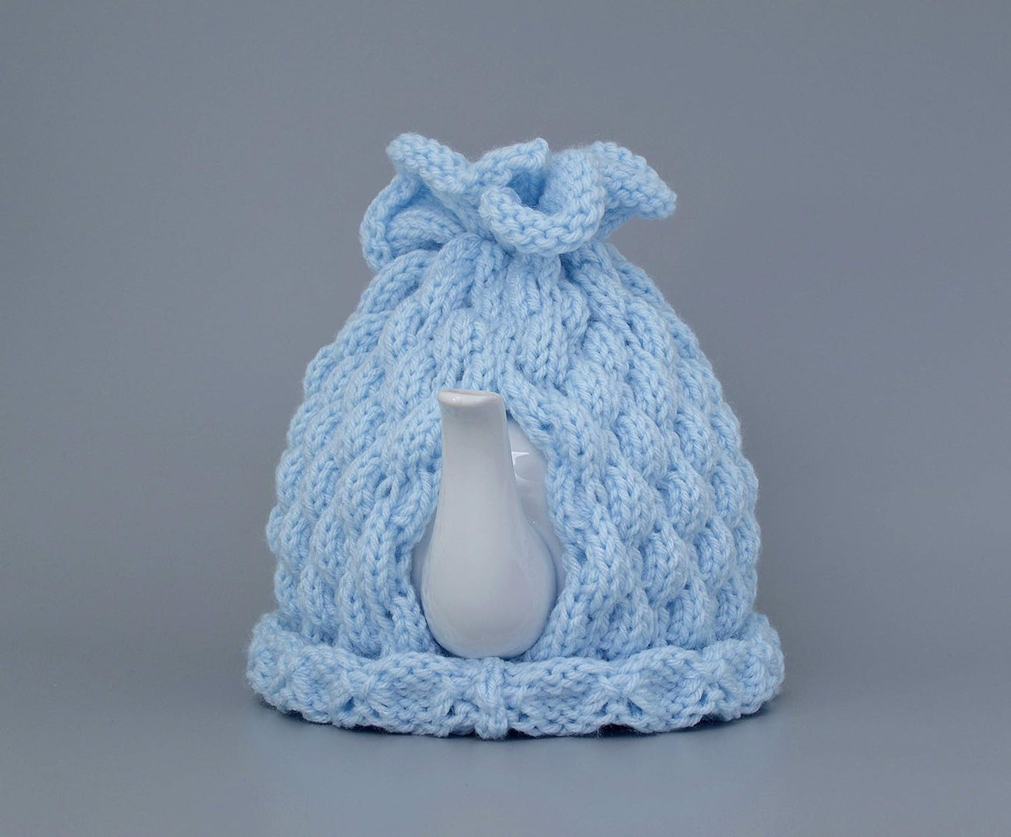 Knitted teapot cozy