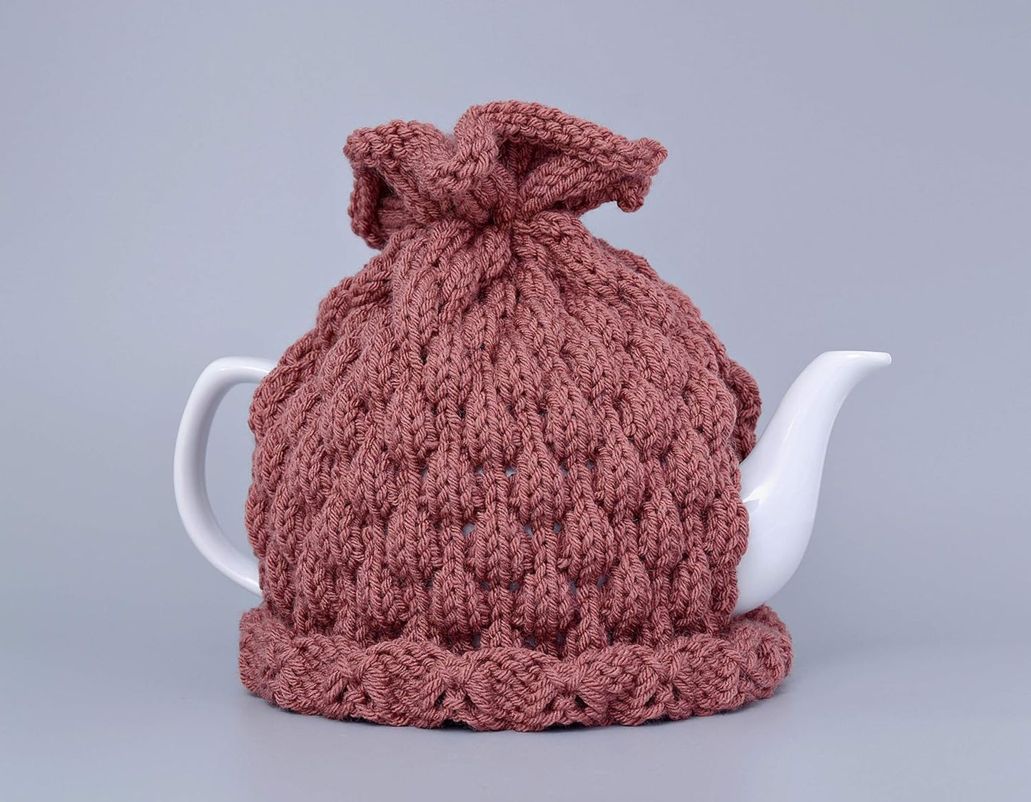 Knitted teapot cozy