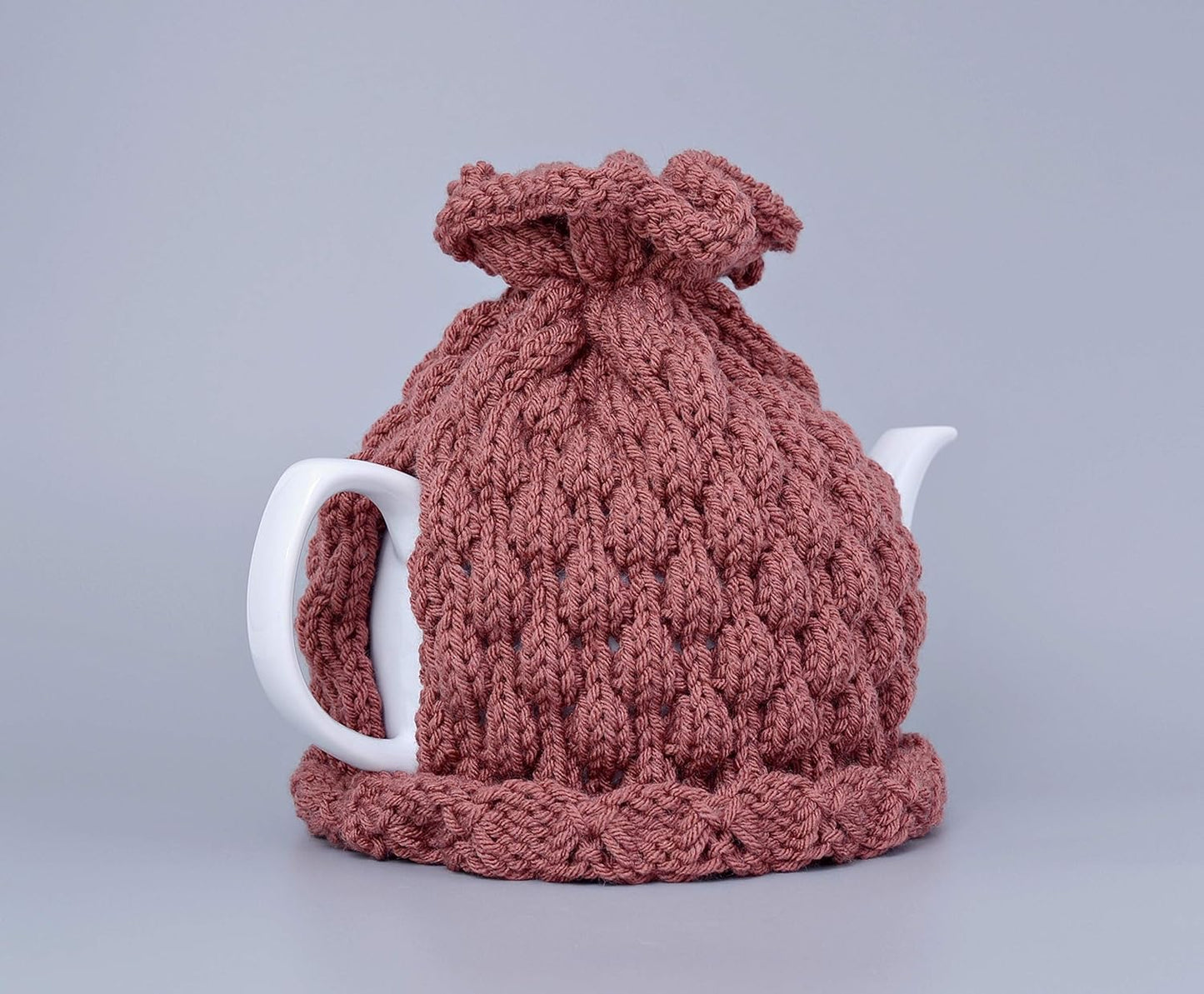 Knitted teapot cozy